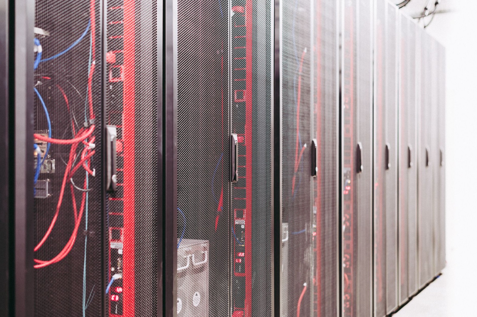 System with various wires managing access to centralized resource of server in data center